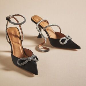 Anthropologie Bibi Lou Alessia Bow Heels